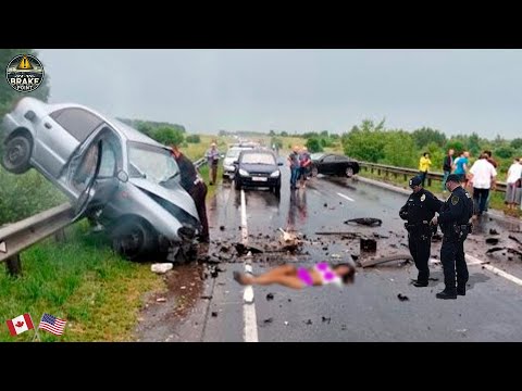 170 Crazy Moments Car Crashes Caught On Camera | Idiots In Cars Got Instant Karma