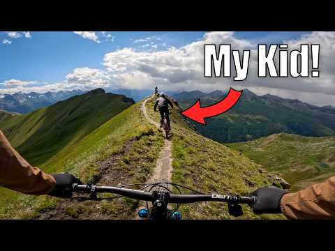 My Kid's First Big Alpine Ridgeline Ride!