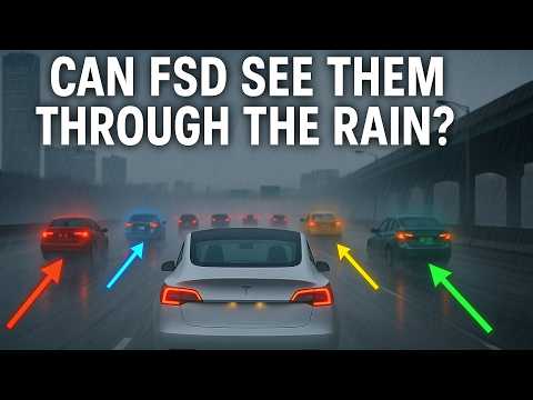 Tesla FSD vs. Rainy Chaos: The Results Are Insane!