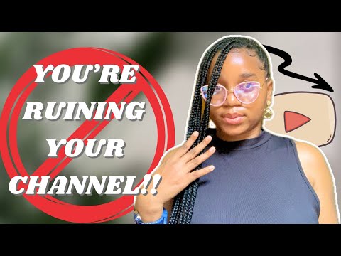 5 Silly Mistakes (you may not know) That are Hindering Your YouTube Channel Growth‼️😢