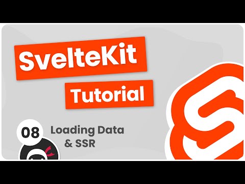SvelteKit Crash Course Tutorial #8 - Loading Data & SSR