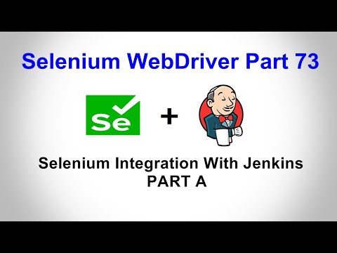 Selenium WebDriver | Part73 | Selenium Integration with Jenkins | Run First Project on Jenkins