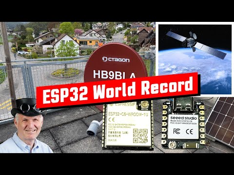 36'000 km range with a simple ESP32? For sure a world record!