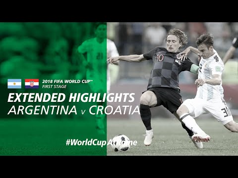 Argentina 0-3 Croatia | Extended Highlights | 2018 FIFA World Cup