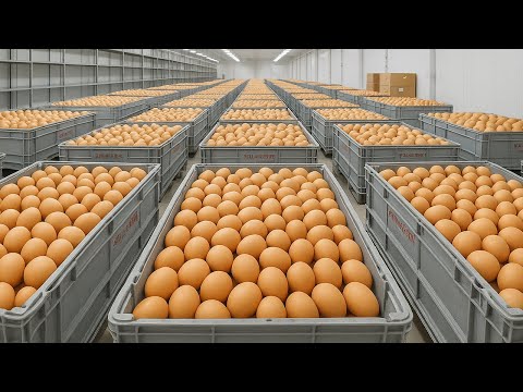 How Salted Duck Eggs Are Made In A Modern Factory | Mass Production