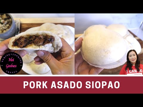 Pork Asado Siopao by Mai Goodness | Secret to a Soft, White and Fluffy Siopao | Pork Asado