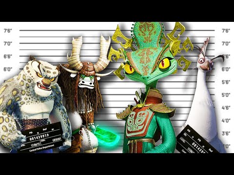 If Kung Fu Panda Villains Were Charged For Their Crimes (Dreamworks Villains)