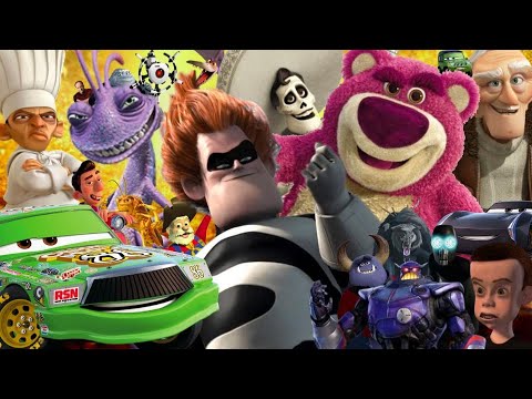 Every Pixar Villain Ranked