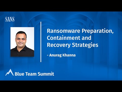 Ransomware Preparation, Containment and Recovery Strategies