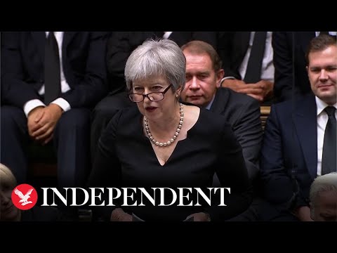 Watch in full: Theresa May pays tribute to Queen Elizabeth II in Commons