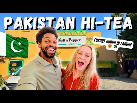 LUXURY Dining In Pakistan 🇵🇰 | Our First Hi Tea In Lahore 🤯