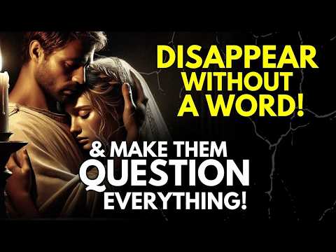 Disappear Without a Word, & Makes Them Question Everything   Stoicism