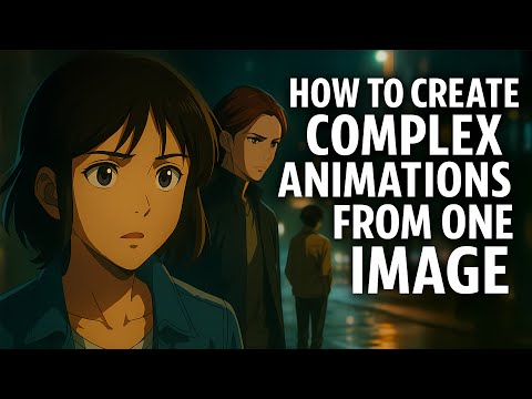 How to Create Complex Animations from One Image Using Kling & Photoshop