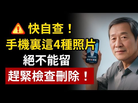 比小偷更可怕！你手機相簿裡的4個「隱形陷阱」，正在悄悄搬走你的錢！阿康教你緊急自救。