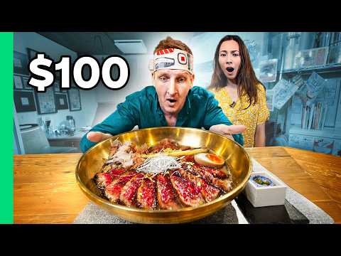 $2 Ramen VS $100 Ramen in Tokyo, Japan!!! Never Seen Before!!