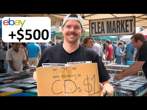 Growing my eBay Business at the Flea Market