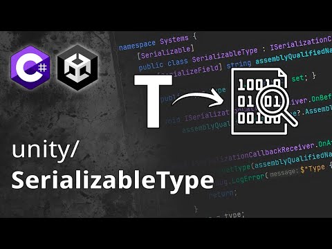Serialize Types in the Unity Editor using Reflection