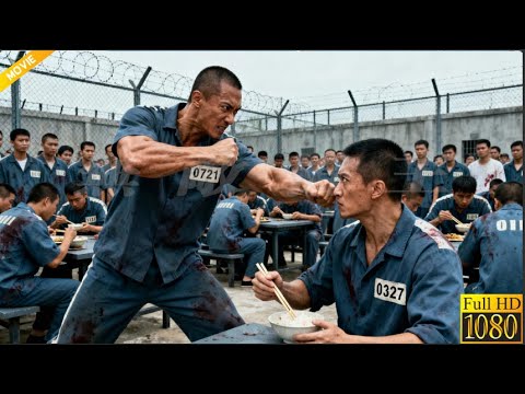 獄霸欺負正在吃飯的新人，哪料新人不好惹，一雙筷子反殺獄霸  ⚔️  抗日  MMA | Kung Fu