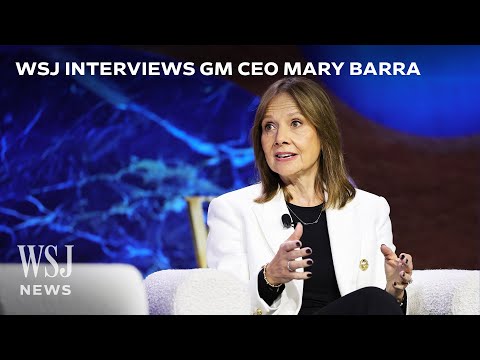 GM CEO Defends Trump's Auto Tariffs, Discusses China EV Advancement and More | WSJ