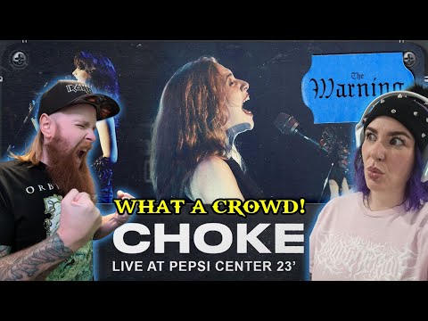 THE WARNING – “Choke” (Live CDMX) | Husband & Wife Reaction to INSANE Energy!