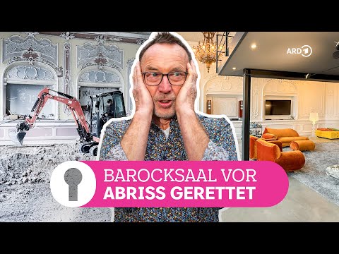 Spectacular loft: Baroque ballroom converted into a dream home | ARD Room Tour