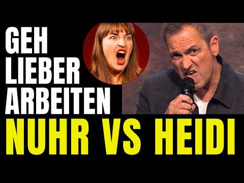 Plötzlich blamiert Nuhr HEIDI REICHINNEK vor Millionen Publikum!