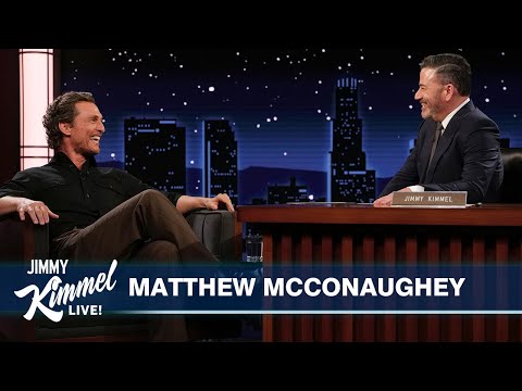 Matthew McConaughey on Birds & Bees Chat, Getting So High He Missed His Bday Party & Writing Poems