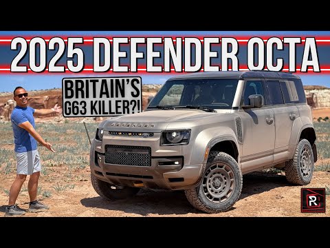 The 2025 Land Rover Defender OCTA Is The Ultimate G-Wagon Slayer From Great Britain