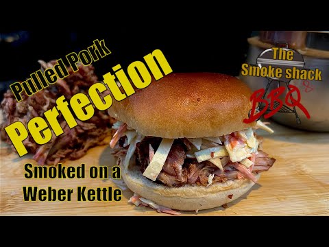 Smoked Pulled Pork on a Weber Kettle