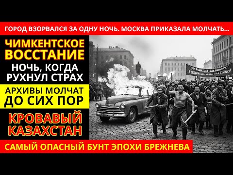 Как ОДНА СМЕРТЬ запустила КРУПНЕЙШИЙ БУНТ СССР. ЧИМКЕНТСКОЕ ВОССТАНИЕ 1967. Власть скрыла правду