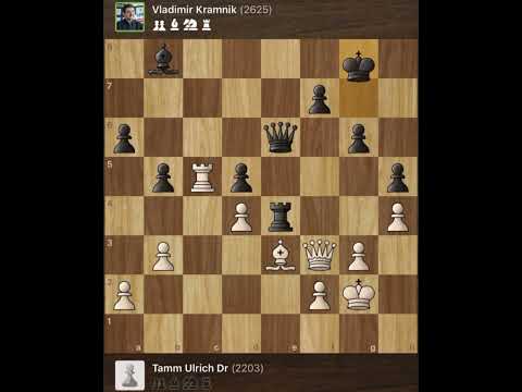 Tamm Ulrich vs Vladimir Kramnik • Dortmund - Germany, 1992