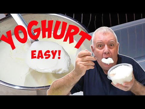 How to make PERFECT GREEK Yoghurt  - Thick, Tangy & Foolproof!