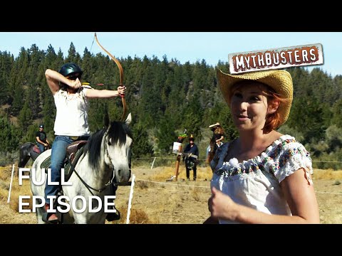Arrows Fired From A Galloping Horse | MythBusters | Season 5 Episode 14 | Full Episode
