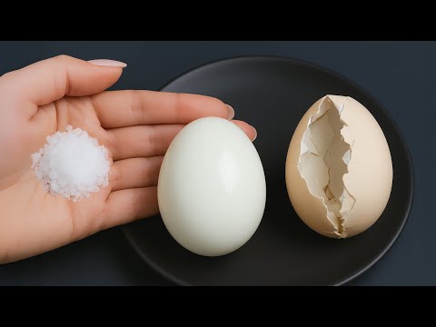 How To Boil Eggs So The Shells Peel Themselves! Don't Boil Eggs Directly In Water!