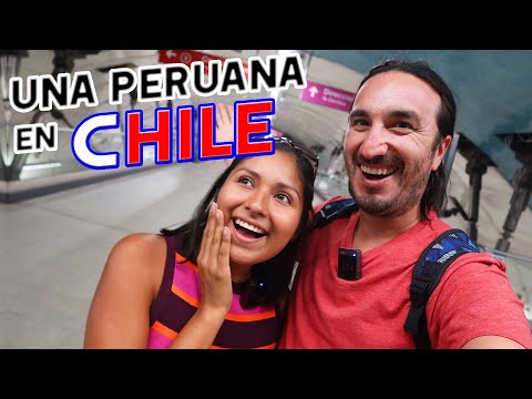 PERUANA🇵🇪 USA EL METRO DE SANTIAGO🇨🇱 POR PRIMERA VEZ Y QUEDA SORPRENDIDISIMA!