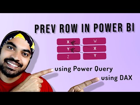 Power BI Solution - Get Previous Row using Power Query and DAX