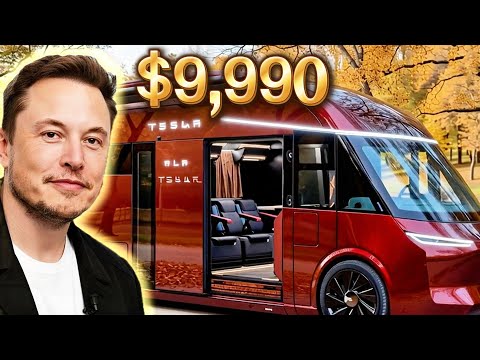 售價9990美元的特斯拉房車終於來了!埃隆馬斯克震驚了! 2026年新品發售!