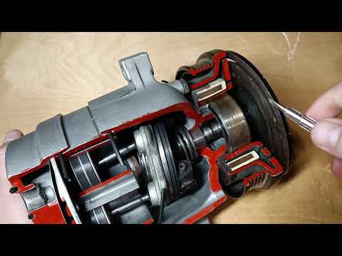 The structure and operating principle of an air conditioning compressor