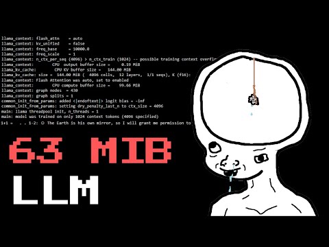 I Made The Smallest (And Dumbest) LLM