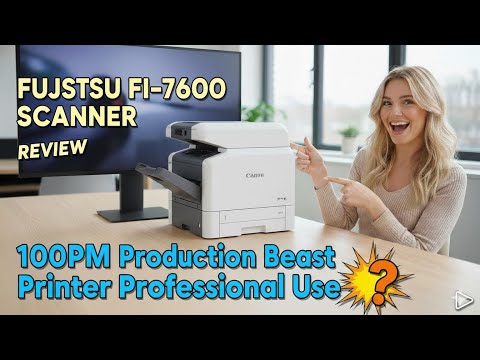 Fujitsu fi-7600 Scanner Review: 100PPM Production BEAST for Professional Use