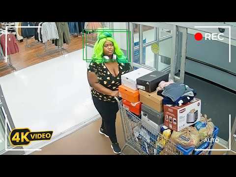 Walmart Shoplifter Didn't Know Cameras Were Watching Her | Walmart Shoplifter Arrest