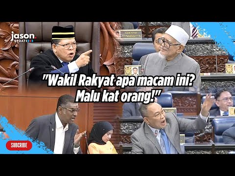 Dewan kecoh sehingga Speaker Johari terpaksa masuk untuk mengawal keadaan huru-hara