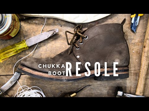 DIY Boot Resole! | Resoling Boots by Hand
