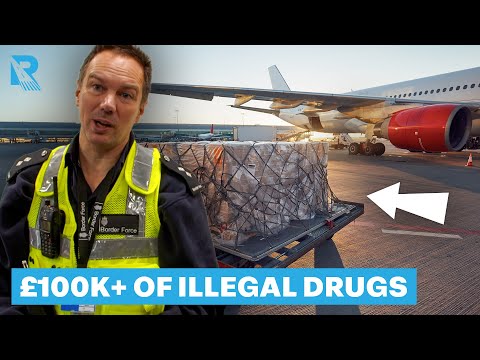 Searching For Illegal Drugs Arriving In UK | Heathrow: Britain's Busiest Airport | Double Episode