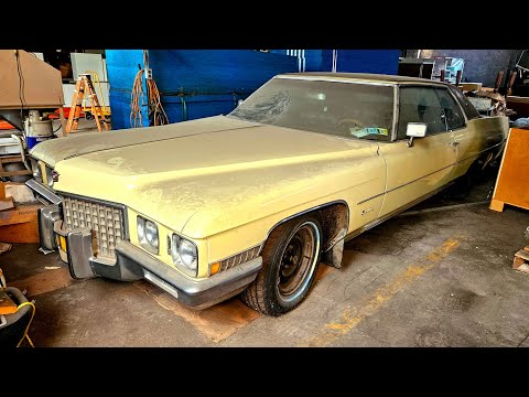 1971 Cadillac Coupe Deville Sitting For Years Will It Run and Drive? - NNKH