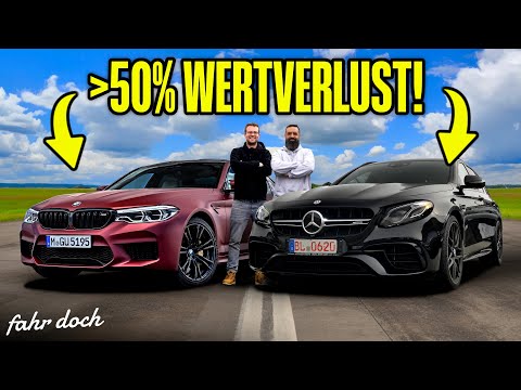 Mercedes E63S AMG vs BMW M5 Competition | Gebrauchte Ü600PS Dampfhammer | Fahr doch