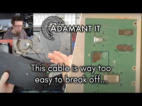 PS4 Pro, customer tore the PSU connector trying to dust it... #447