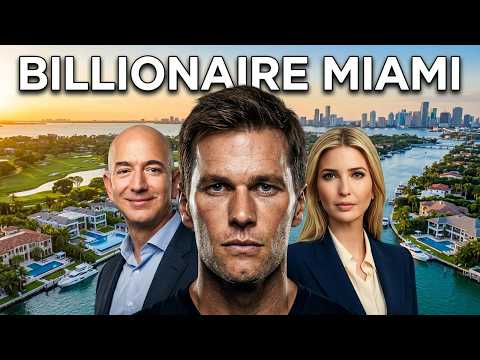 Jeff Bezos, Tom Brady & Trump Family at Miami Beach's Secret Billionaire Island