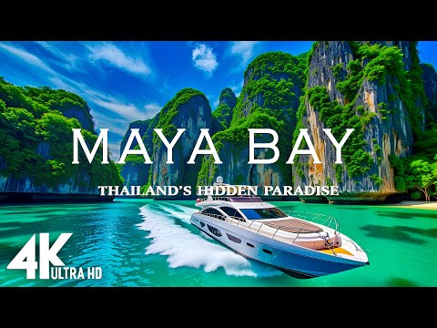 [4K] MAYA BAY 🇹🇭 – The Jewel of Phi Phi Islands 💎 Relaxing Deep House Chill