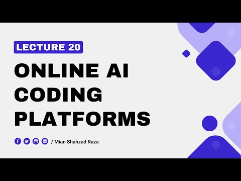 Lecture 20 - Online AI Coding Platforms - Plugin Development Course in Urdu & Hindi 2025